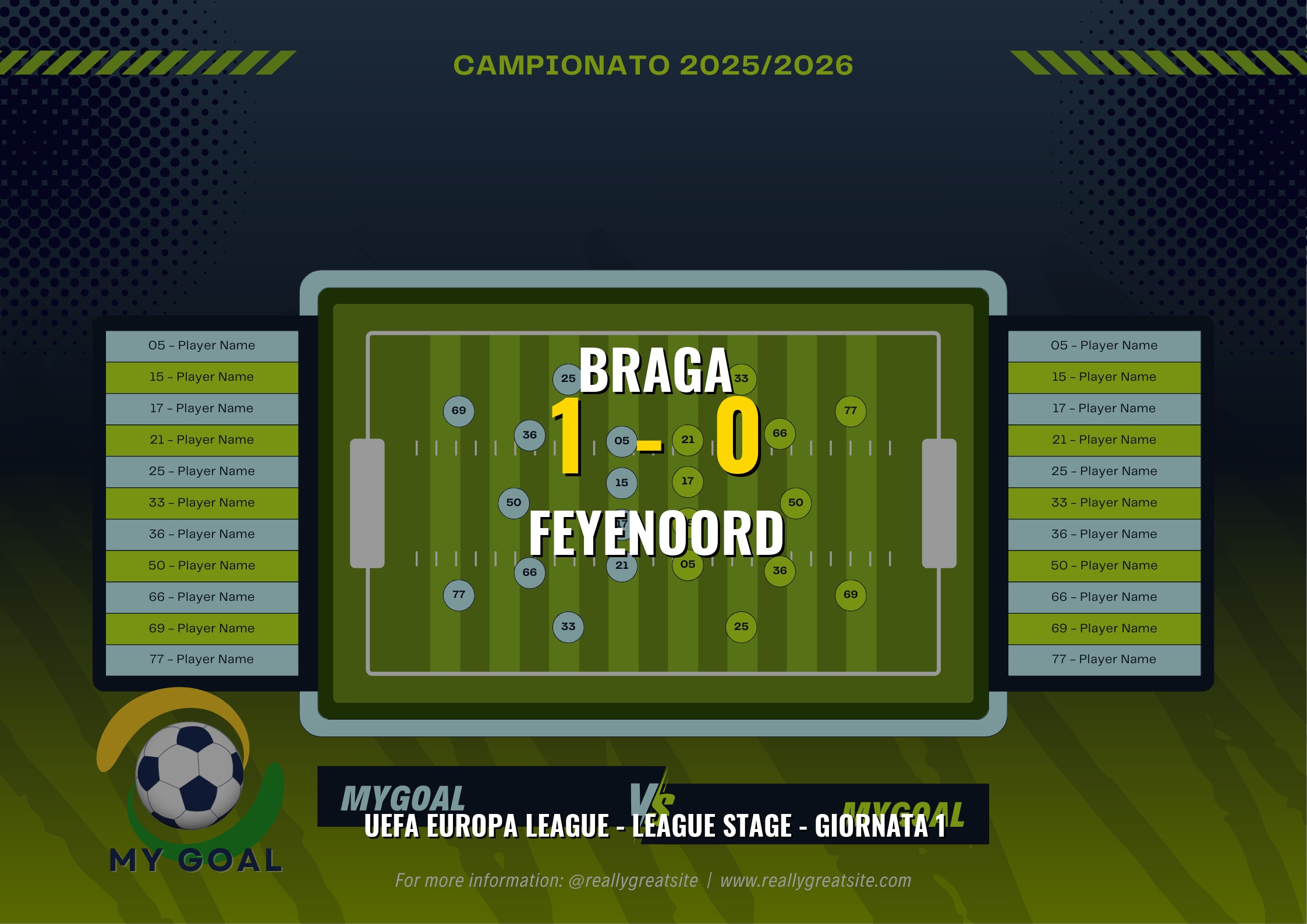Braga vs Feyenoord