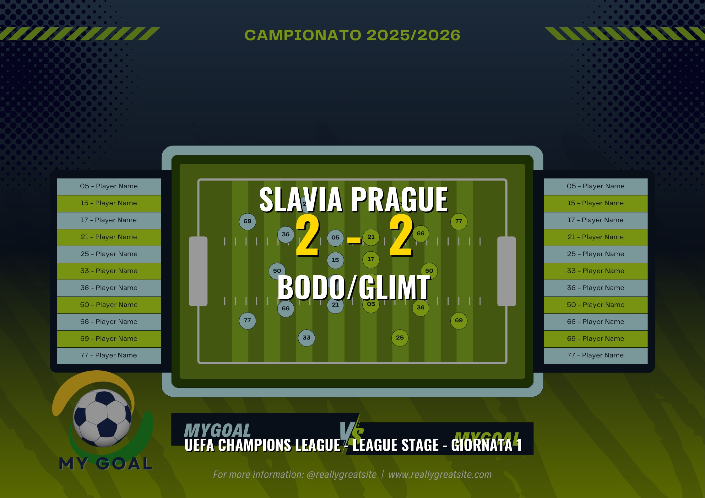Slavia Prague vs Bodo/Glimt